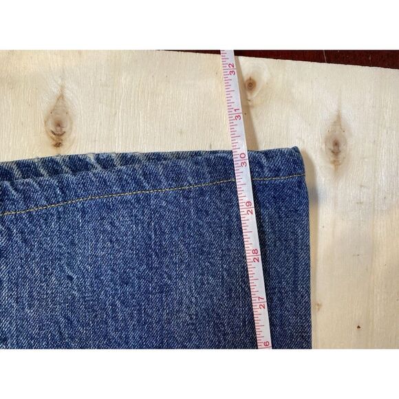 Vintage Lucky Brand Dungarees Gene Montesano Made In USA Jeans 30 / 10 Selvedge - Picture 9 of 14